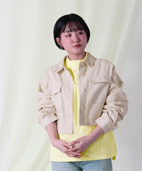 【セール】【SET ITEM】ショートブルゾン＋ロングジレ ３ＷＡＹマルチコート（ブルゾン）｜cepo（セポ）