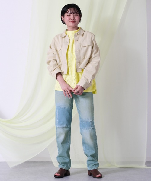 【セール】【SET ITEM】ショートブルゾン＋ロングジレ ３ＷＡＹマルチコート（ブルゾン）｜cepo（セポ）