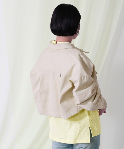 【セール】【SET ITEM】ショートブルゾン＋ロングジレ ３ＷＡＹマルチコート（ブルゾン）｜cepo（セポ）