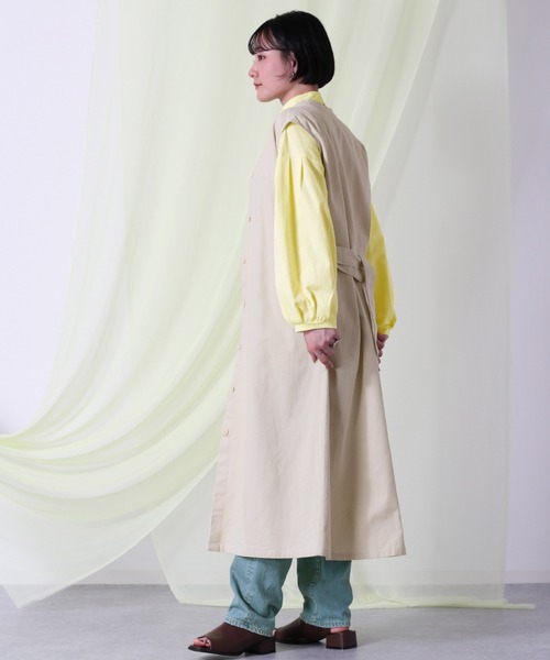 【セール】【SET ITEM】ショートブルゾン＋ロングジレ ３ＷＡＹマルチコート（ブルゾン）｜cepo（セポ）