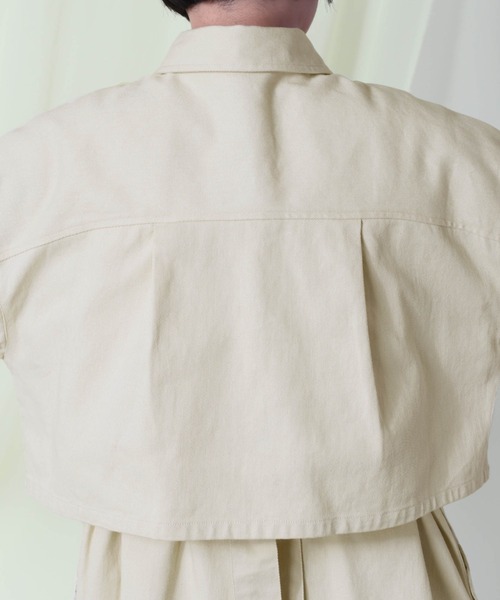 【セール】【SET ITEM】ショートブルゾン＋ロングジレ ３ＷＡＹマルチコート（ブルゾン）｜cepo（セポ）