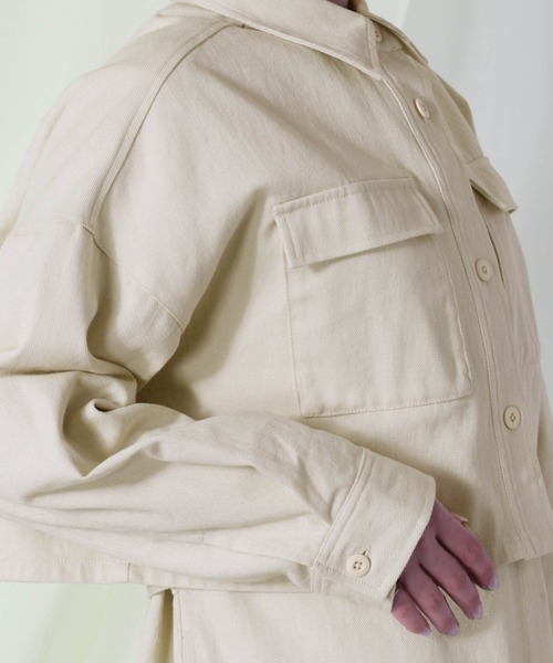 【セール】【SET ITEM】ショートブルゾン＋ロングジレ ３ＷＡＹマルチコート（ブルゾン）｜cepo（セポ）