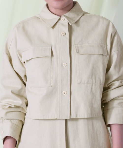 【セール】【SET ITEM】ショートブルゾン＋ロングジレ ３ＷＡＹマルチコート（ブルゾン）｜cepo（セポ）