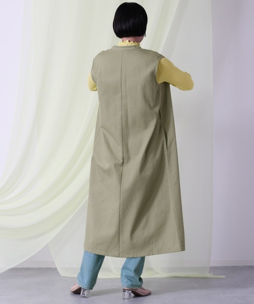 【セール】【SET ITEM】ショートブルゾン＋ロングジレ ３ＷＡＹマルチコート（ブルゾン）｜cepo（セポ）