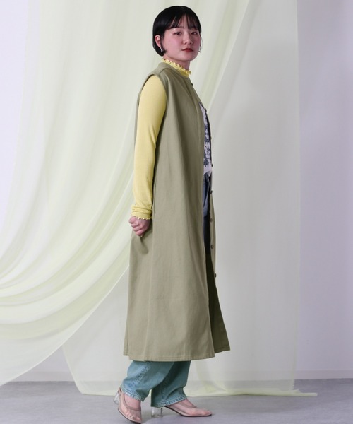 【セール】【SET ITEM】ショートブルゾン＋ロングジレ ３ＷＡＹマルチコート（ブルゾン）｜cepo（セポ）