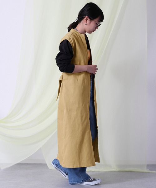 【セール】【SET ITEM】ショートブルゾン＋ロングジレ ３ＷＡＹマルチコート（ブルゾン）｜cepo（セポ）