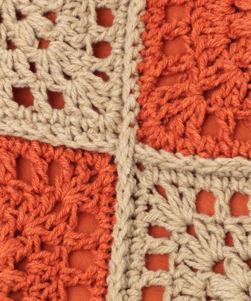 studio CLIP（スタディオクリップ）の「クロシェ編み巾着ショルダーバッグ（ショルダーバッグ・レディース・ブラック/アイボリー/ナチュラル・FREE）」の17枚目の写真