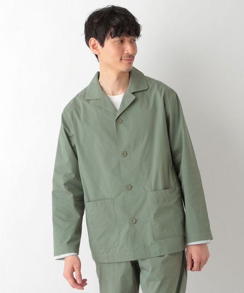 GLOBAL WORK(グローバルワーク)の「エアカルシャツカバーオール/255618(その他アウター・メンズ・ベージュ/グリーン/その他1/ダークブルー・SMALL/LARGE/MEDIUM)」の14枚目の写真