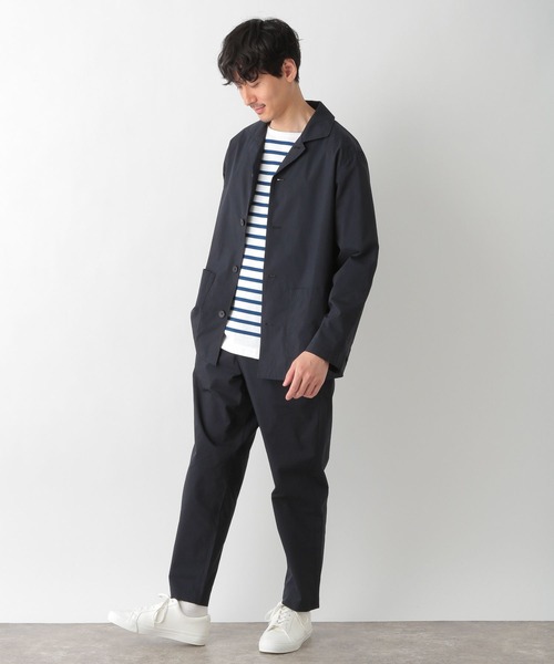 GLOBAL WORK(グローバルワーク)の「エアカルシャツカバーオール/255618(その他アウター・メンズ・ベージュ/グリーン/その他1/ダークブルー・SMALL/LARGE/MEDIUM)」の18枚目の写真