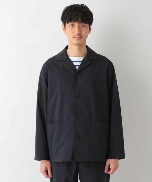 GLOBAL WORK(グローバルワーク)の「エアカルシャツカバーオール/255618(その他アウター・メンズ・ベージュ/グリーン/その他1/ダークブルー・SMALL/LARGE/MEDIUM)」の7枚目の写真