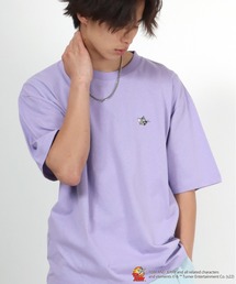 Tom＆Jerry（トムアンドジェリー）の「TOM&JERRY(トムとジェリー)キャラクターバックプリント・サガラワッペンTシャツ（Tシャツ/カットソー）」
