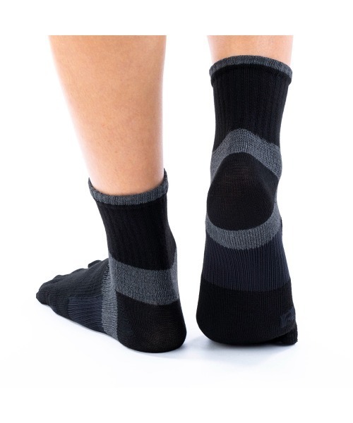 GUNZE（グンゼ）の「ACTIVE STYLE/アクティブスタイル　アーチサポート 5本指ソックス　ショート丈（ソックス/靴下・メンズ・ホワイト/ライトグレー/ブラック/ネイビー/ブルー/イエロー系その他/レンガ/カーキ/ブラック系その他/オレンジ/ライム・25-27CM）」の14枚目の写真