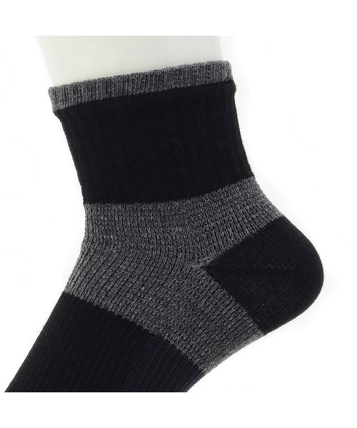 GUNZE（グンゼ）の「ACTIVE STYLE/アクティブスタイル　アーチサポート 5本指ソックス　ショート丈（ソックス/靴下・メンズ・ホワイト/ライトグレー/ブラック/ネイビー/ブルー/イエロー系その他/レンガ/カーキ/ブラック系その他/オレンジ/ライム・25-27CM）」の16枚目の写真