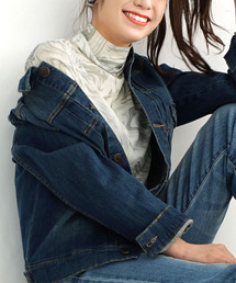 e-zakkamania stores | マーブル柄 シアータートルネック プルオーバー(Tシャツ/カットソー)