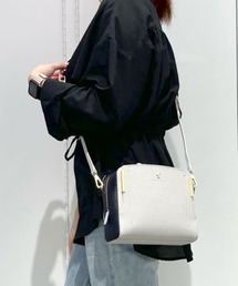 Pomme d'espoir ポムディスポワール バイカラーショルダーバッグ