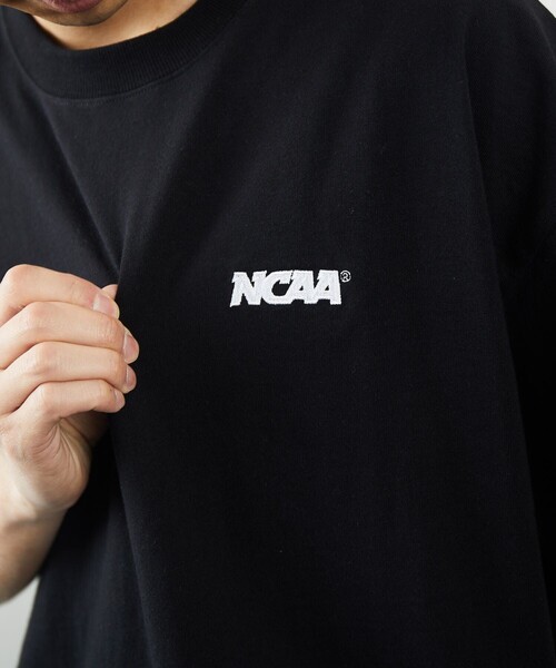 FREAK'S STORE（フリークスストア）の「NCAA/エヌシーエーエー SP LOGO 半袖TEE/ロゴ/刺繍（Tシャツ/カットソー・メンズ・ホワイト/ブラック/グレー/ホワイト系その他/ホワイト系その他2/グリーン・MEDIUM/LARGE/X-LARGE）」の22枚目の写真
