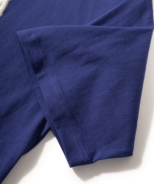 VISION STREET WEAR（ヴィジョンストリートウェア）の「【VISION STREET WEAR／ヴィジョンストリートウェア】LAロゴサガラ刺繍Tシャツ/バックデザイン/ビッグシルエット（Tシャツ/カットソー・メンズ・ホワイト/チャコールグレー/ブルー/グリーン・M/L/XL）」の13枚目の写真