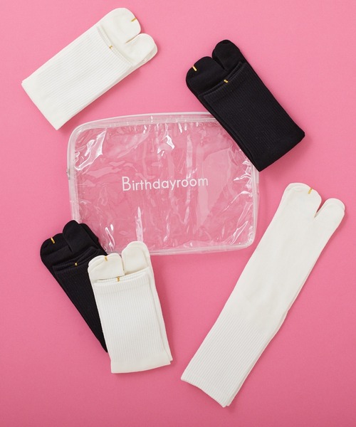 Birthday room（バースデイルーム）の「足袋靴下5足SET（ソックス/靴下・レディース・A/B・FREE）」の2枚目の写真