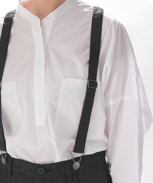 niko and...(ニコアンド)の「リネンツイルサスワークスカート(スカート・レディース・ブラック/ネイビー/カーキ・MEDIUM/LARGE)」の12枚目の写真