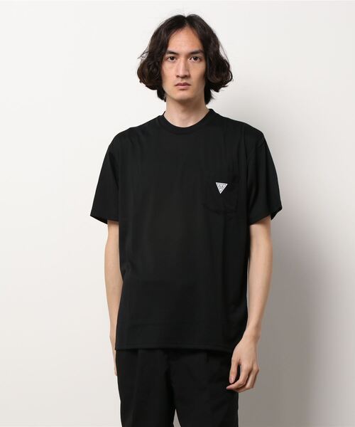 EDWIN(エドウィン)の「【EDWIN】ワンポイントT(Tシャツ/カットソー・メンズ・ブラック・M/XL/L)」の1枚目の写真