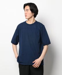 HALF SLEEVE RINGER FOOTBALL TEE SOLID / ハーフスリーブリンガーフットボール T