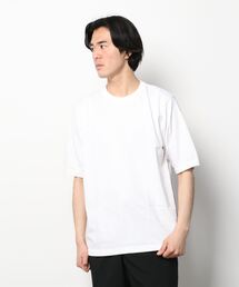 HALF SLEEVE RINGER FOOTBALL TEE SOLID / ハーフスリーブリンガーフットボール T