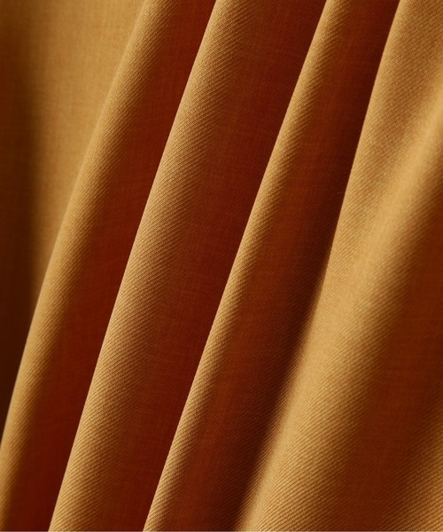 N.（N. Natural Beauty Basic）（エヌエヌナチュラルビューティーベーシック）の「◆スタンドカラーバルーンスリーブワンピース（ワンピース・レディース・ベージュ/カーキ/イエロー・MEDIUM）」の16枚目の写真