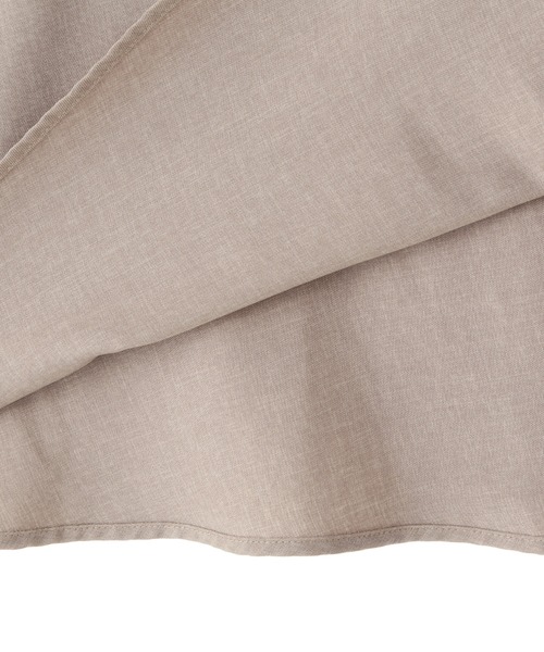 N.（N. Natural Beauty Basic）（エヌエヌナチュラルビューティーベーシック）の「◆スタンドカラーバルーンスリーブワンピース（ワンピース・レディース・ベージュ/カーキ/イエロー・MEDIUM）」の15枚目の写真