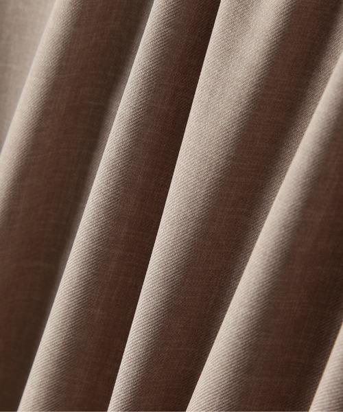 N.（N. Natural Beauty Basic）（エヌエヌナチュラルビューティーベーシック）の「◆スタンドカラーバルーンスリーブワンピース（ワンピース・レディース・ベージュ/カーキ/イエロー・MEDIUM）」の20枚目の写真