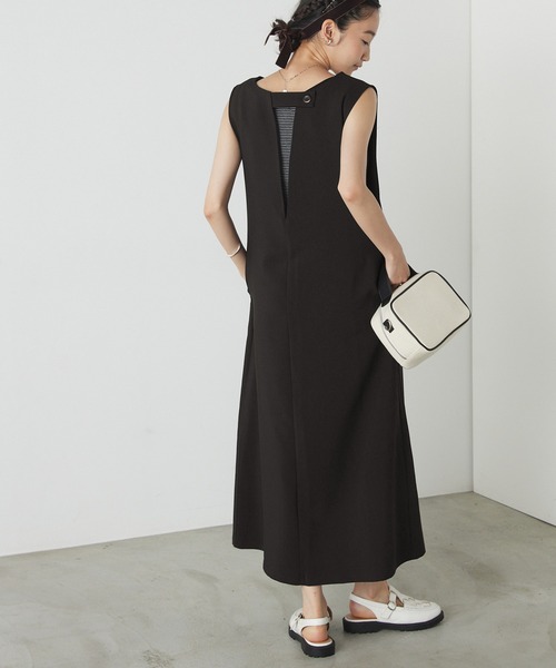 forksy.】前後2way深Vネックジャンパースカート forksy.│MONO-MART