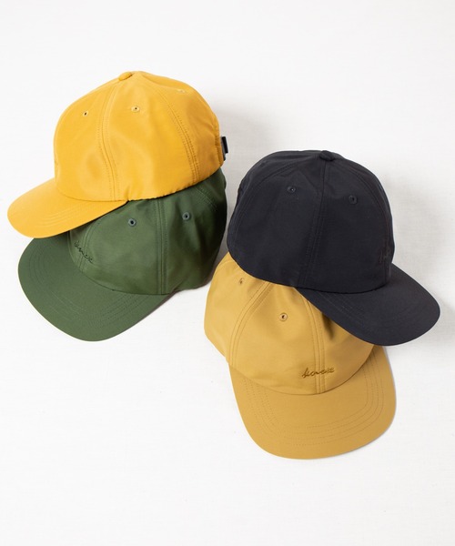 KNOX(ノックス)の「撥水グログラン B.B.CAP(キャップ・メンズ・ブラック/ベージュ/カーキ/マスタード・ONE SIZE/58)」の6枚目の写真