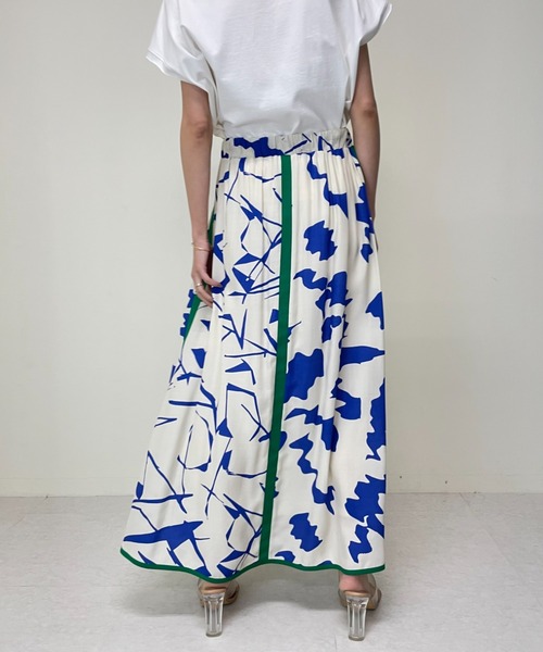 TEVALT(ヴァレット)の「配色オリジナルptSK(スカート・レディース・ベージュ/オフホワイト・38)」の22枚目の写真