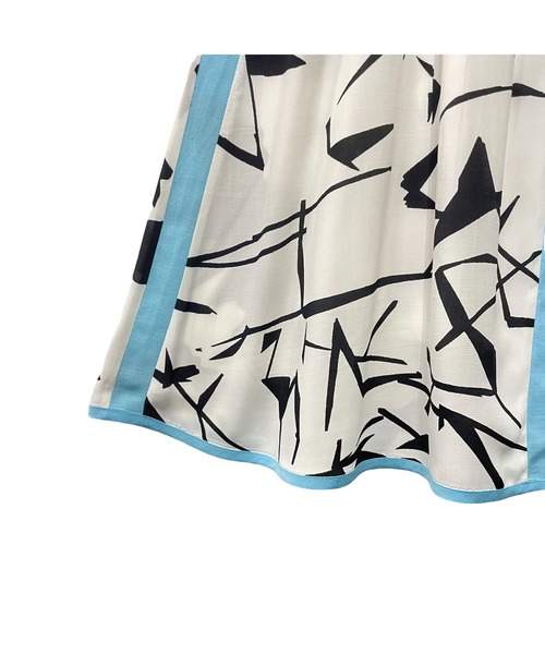 TEVALT(ヴァレット)の「配色オリジナルptSK(スカート・レディース・ベージュ/オフホワイト・38)」の16枚目の写真