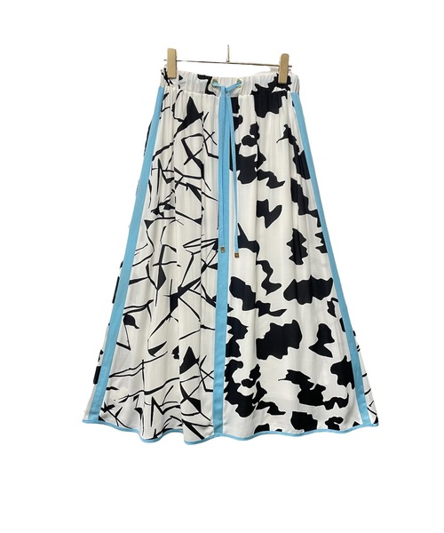 TEVALT(ヴァレット)の「配色オリジナルptSK(スカート・レディース・ベージュ/オフホワイト・38)」の6枚目の写真