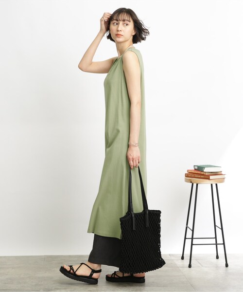3557 定価39600 未使用 シューソネット ワンピース ノースリーブ黒