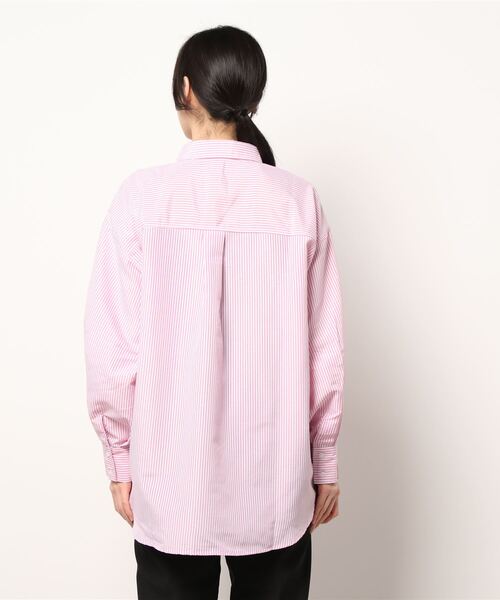 FREE'S MART（フリーズマート）の「ストライプルーズシャツ（シャツ/ブラウス・レディース・ブルー系その他/グリーン系その他/ピンク系その他・FREE）」の9枚目の写真