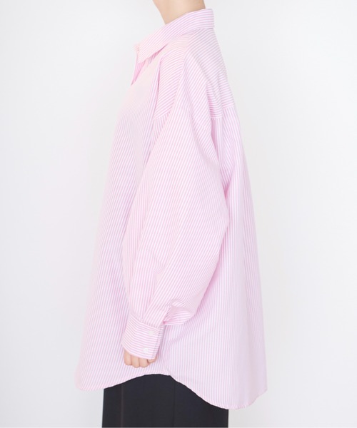 FREE'S MART（フリーズマート）の「ストライプルーズシャツ（シャツ/ブラウス・レディース・ブルー系その他/グリーン系その他/ピンク系その他・FREE）」の16枚目の写真