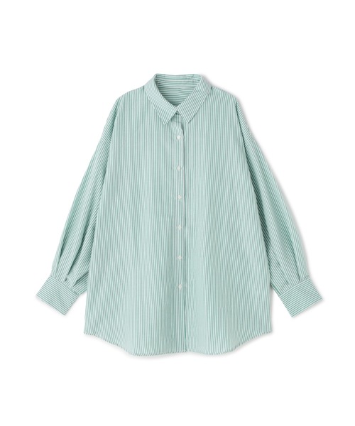FREE'S MART（フリーズマート）の「ストライプルーズシャツ（シャツ/ブラウス・レディース・ブルー系その他/グリーン系その他/ピンク系その他・FREE）」の8枚目の写真