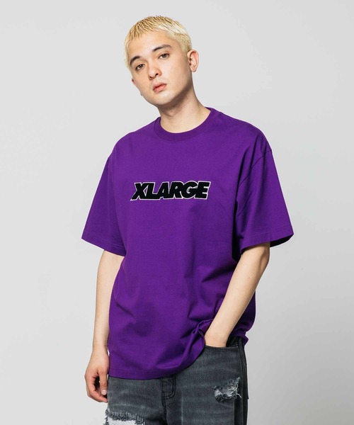 XLARGE（エクストララージ）の「CHENILLE STANDARD LOGO S/S TEE