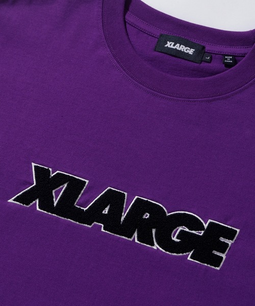 XLARGE（エクストララージ）の「CHENILLE STANDARD LOGO S/S TEE
