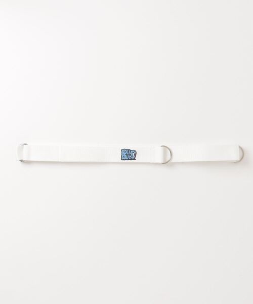 RVCA（ルーカ）の「RVCA メンズ DAIMON RD DOGGY BELT ベルト【2022年春夏モデル】/ルーカベルト（ベルト・メンズ・ホワイト/ブラック・FREE）」の2枚目の写真
