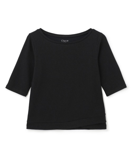 Chacott（チャコット）の「テレコショートTシャツ（Tシャツ/カットソー