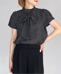 PICCIN | サッカードットボウタイブラウス(シャツ/ブラウス)