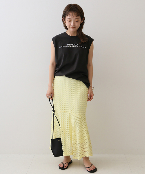 IENAバルファスレーススカート　新品 バルファスレーススカート（スカート）｜SLOBE IENA