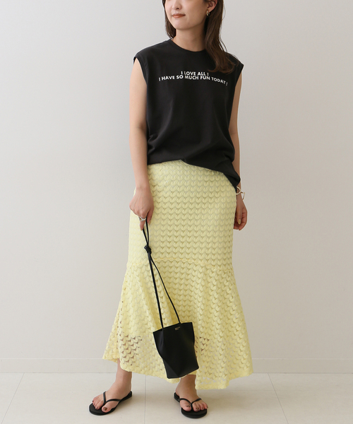 IENAバルファスレーススカート　新品 バルファスレーススカート（スカート）｜SLOBE IENA