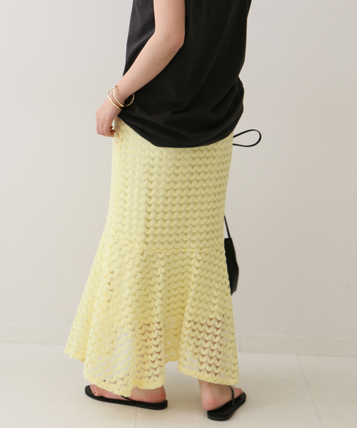 IENAバルファスレーススカート　新品 バルファスレーススカート（スカート）｜SLOBE IENA