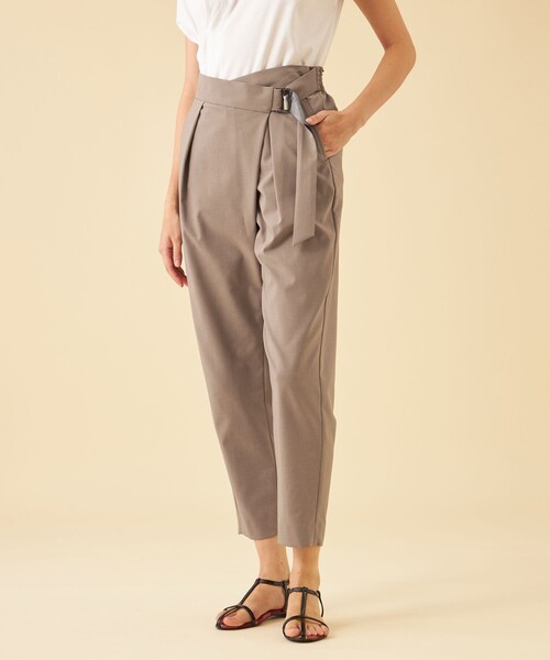 CB CRESTBRIDGE(シービークレストブリッジ)の「ウェザーストレッチラップパンツ(その他パンツ・レディース・ブラック/ライトブルー/ベージュ・M/S)」の3枚目の写真