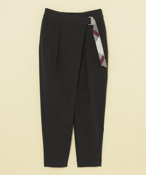 CB CRESTBRIDGE(シービークレストブリッジ)の「ウェザーストレッチラップパンツ(その他パンツ・レディース・ブラック/ライトブルー/ベージュ・M/S)」の10枚目の写真