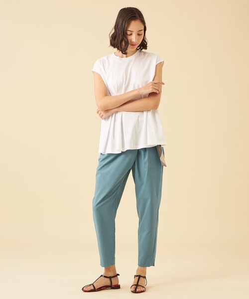 CB CRESTBRIDGE(シービークレストブリッジ)の「ウェザーストレッチラップパンツ(その他パンツ・レディース・ブラック/ライトブルー/ベージュ・M/S)」の11枚目の写真