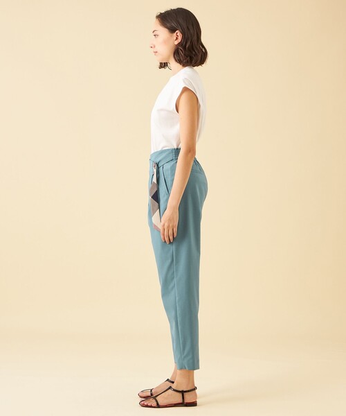 CB CRESTBRIDGE(シービークレストブリッジ)の「ウェザーストレッチラップパンツ(その他パンツ・レディース・ブラック/ライトブルー/ベージュ・M/S)」の12枚目の写真